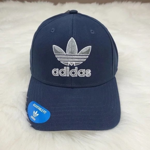 adidas Other - NWT Adidas Originals Icon Snapback Collegiate Navy Blue Cap